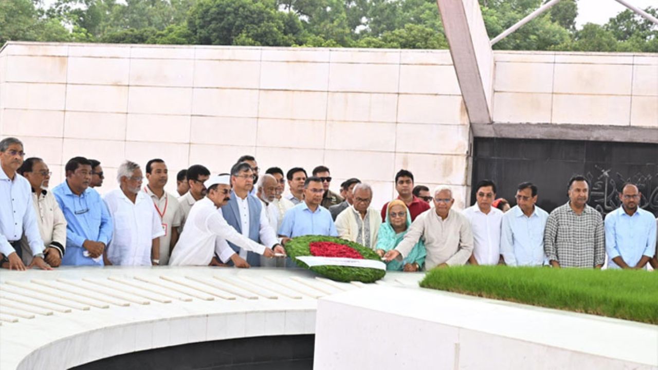 BNP founding anniversary: Tarique pays tribute to Zia, Khaleda