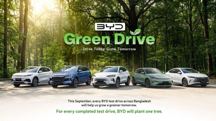 BYD links test drives with tree planting initiative