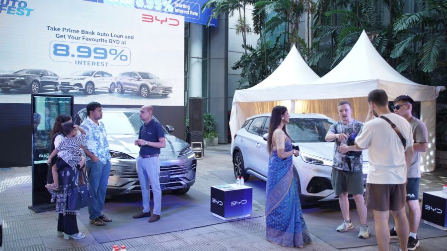 BYD test drives: 8.99% auto loan rate at Prime Bank Auto Fest
