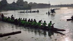 Chaos halts Bahalbaria Beel boat race midway in Kushtia