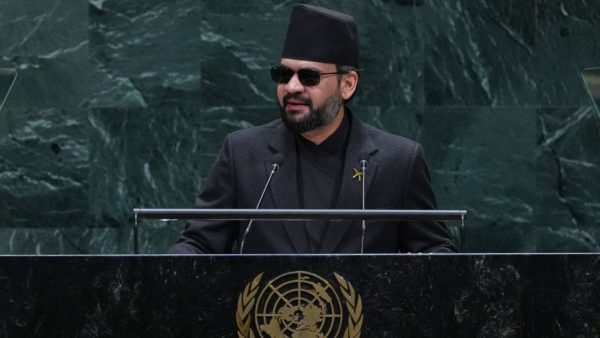 Nepal PM calls August floods a ‘warning to the world’ at UNGA