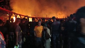 Fire guts 13 shops at Bandarban market