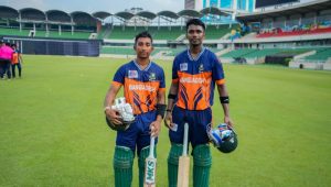 Azizul leads Bangladesh U-23s to nine-wicket win