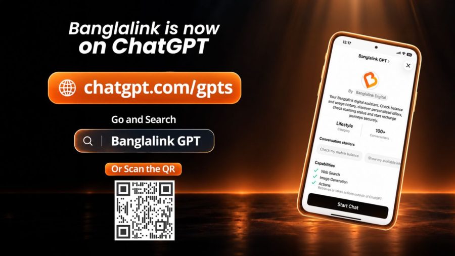 Banglalink subscribers can manage services via ChatGPT