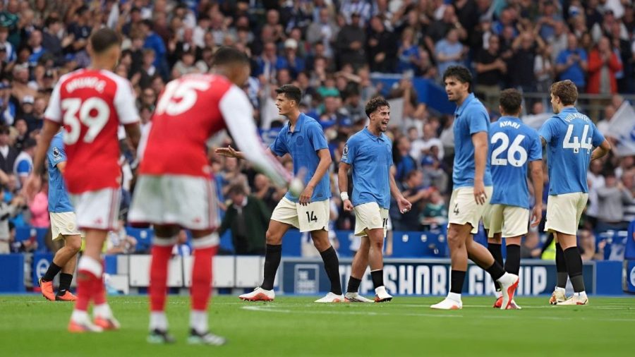 Arsenal humbled by rampant Brighton