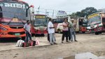 Transport workers demand safety, halt bus services