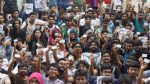 CUET students march with IDs, Sayem’s photo on 8th day of protest