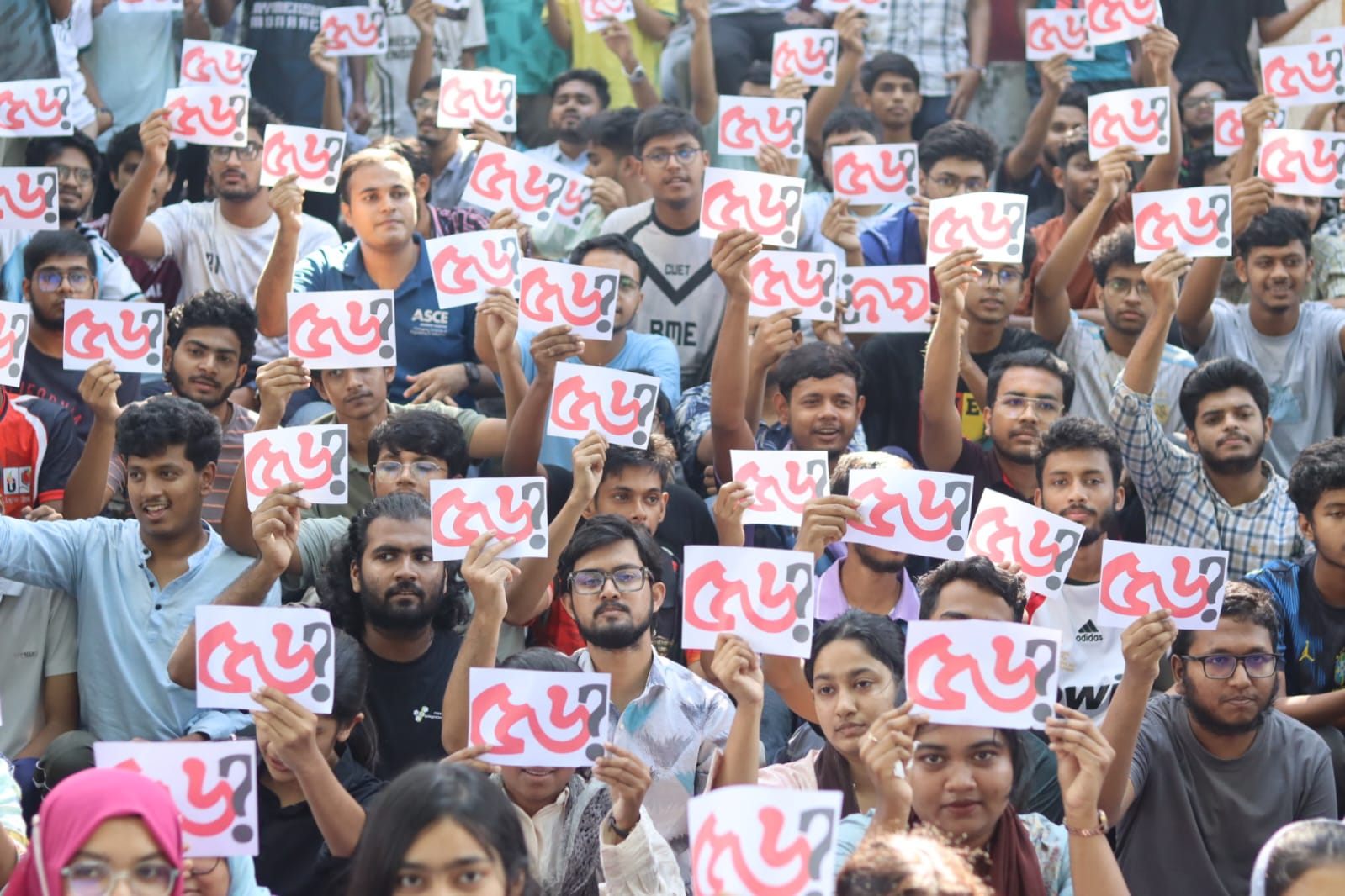 CUET question march protest
