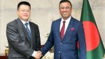 Chinese envoy pays farewell call on State Minister Humaiun Kobir