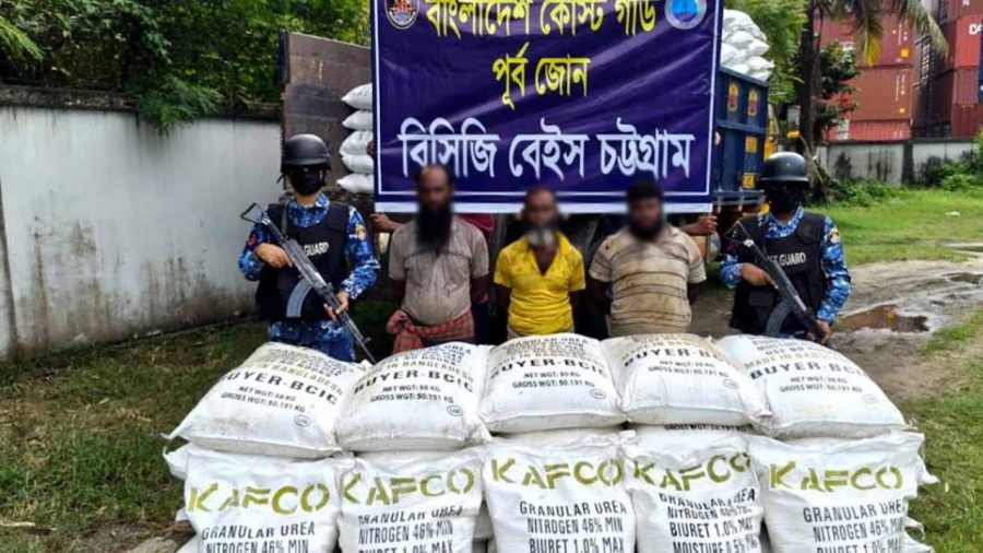 Coast Guard foils 63-tonne cement smuggling bid to Myanmar