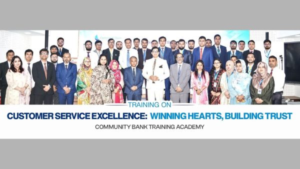 Community Bank trains staff on customer service excellence