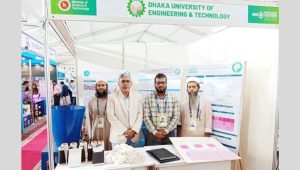 DUET presents three innovations at Bangladesh Innovation Fair