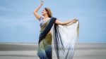 Dighi’s sea beach saree look wins praise from fans
