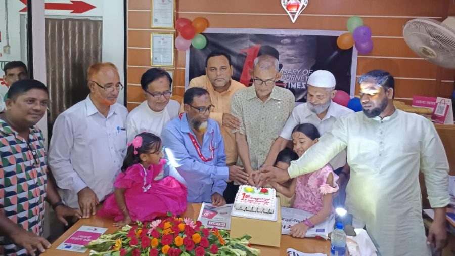 Anniversary of TIMES of Bangladesh celebrated in Dinajpur