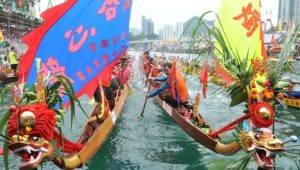 Dragon boat racing thrives in China’s desert county