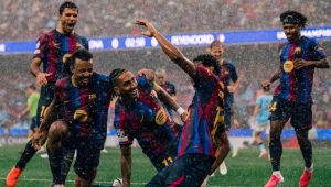 Barcelona make five-star Champions League start