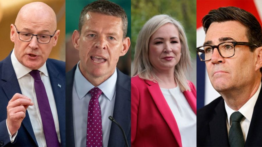 Scottish, Welsh and Northern Irish leaders unite for UK break-up