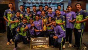 Under-19 side crowned GD Trophy champions