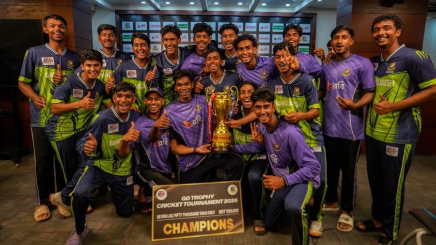 Under-19 side crowned GD Trophy champions