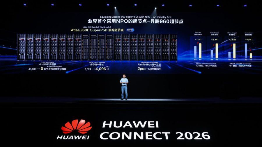Huawei unveils SuperPoD for large-scale AI computing