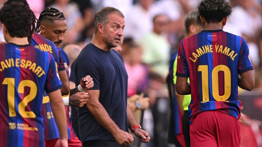 Flick urges Barcelona to stay grounded