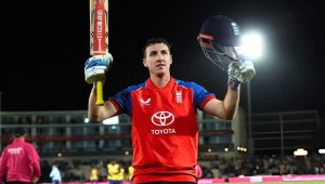 Brook smashes T20I century as England crush Sri Lanka