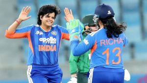 Pakistan post lowest-ever T20I total in India defeat