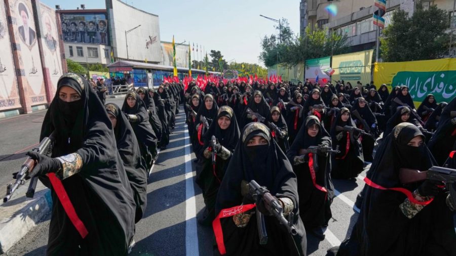 Hundreds of thousands rally in Iran defiance