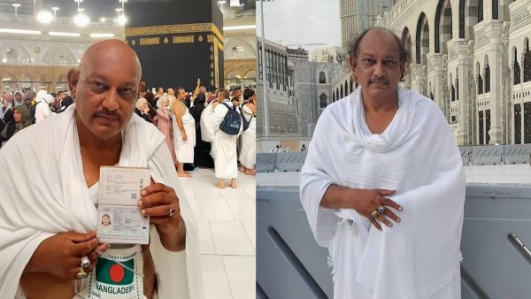 Kaisar Hamid carries late daughter Karina’s passport during Umrah