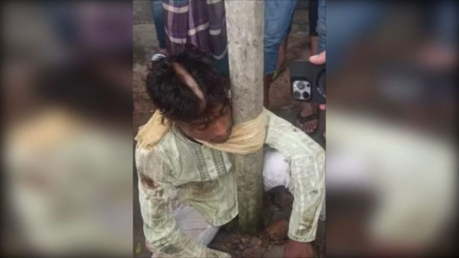 Youth tied to pole, beaten over iPhone theft allegation