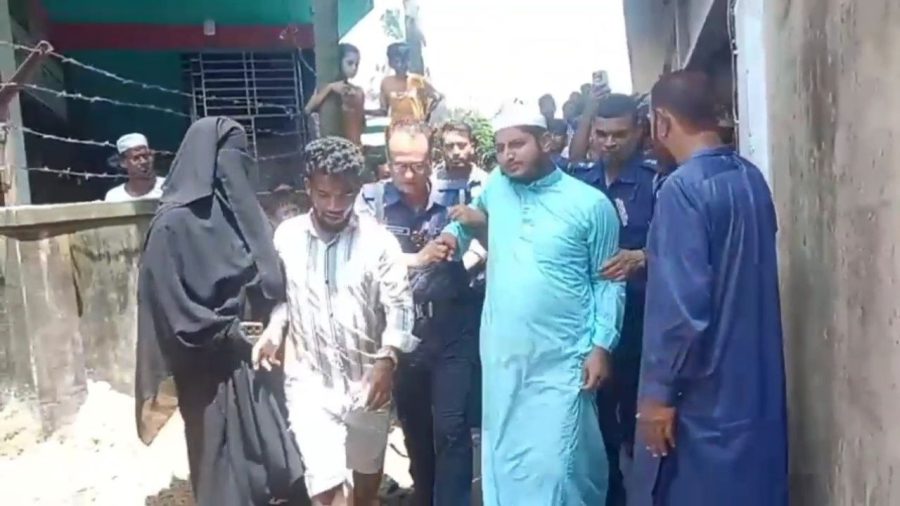 B’baria madrasa teacher held for allegedly beating a student