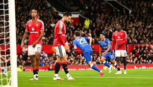 Man Utd crash out after blowing two-goal lead against Brighton