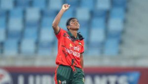 Marufa reaches career best after big jump in T20I rankings