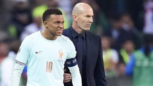 Mbappe scores before injury scare in Zidane’s France debut