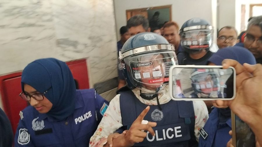 Model Misti Subhas shown arrested in attempted murder case