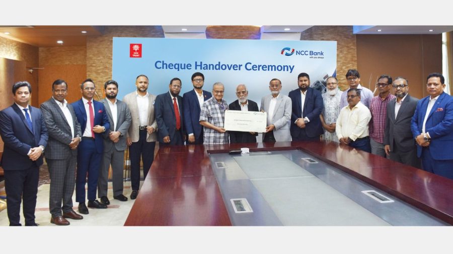 NCC Bank donates Tk1 crore for CT scan machine