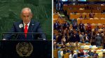 Netanyahu defends Iran strike as delegates walk out of UN speech