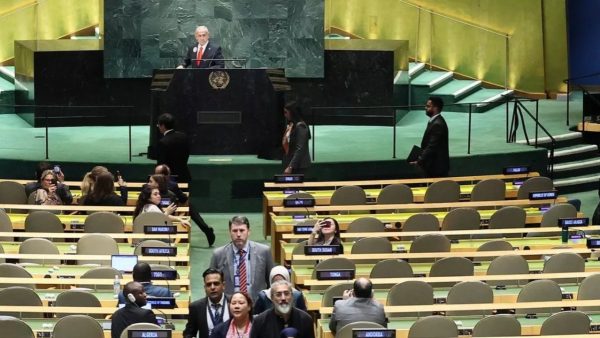 US envoy Mike Waltz slams walkout during Netanyahu’s UNGA speech