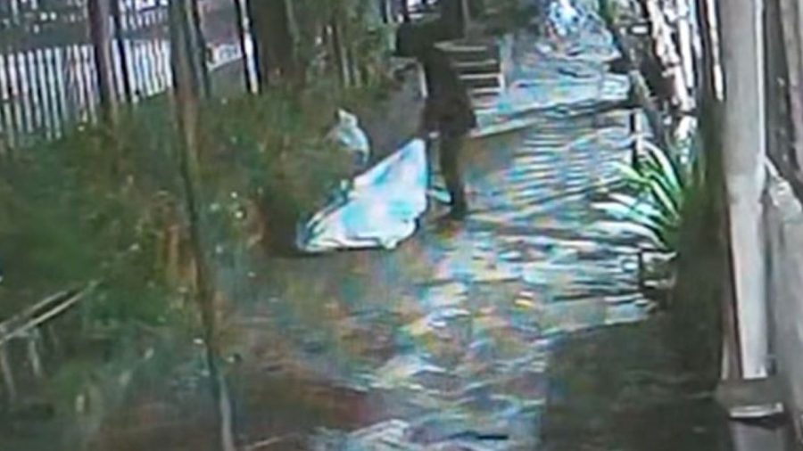 Guard in sack video viral, police find twist