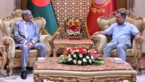 PM calls on president at Bangabhaban