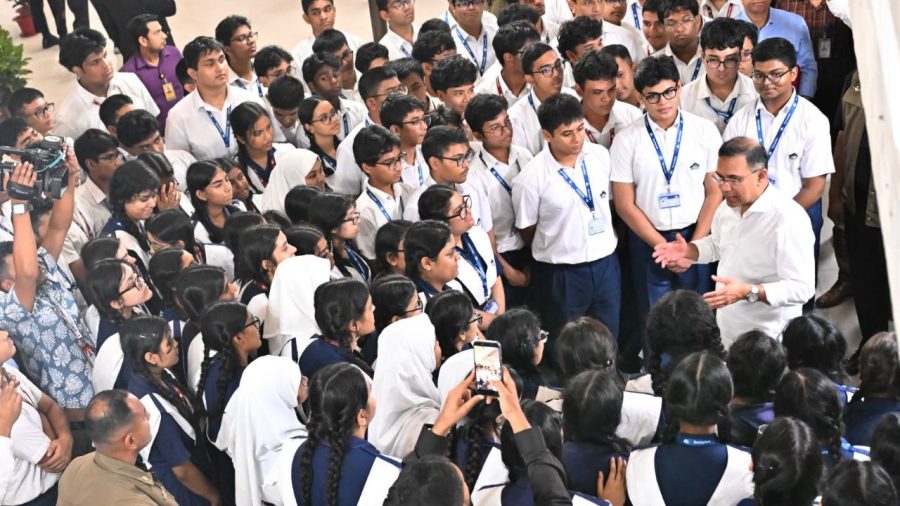 PM urges Sunnydale students to help build clean, green Bangladesh