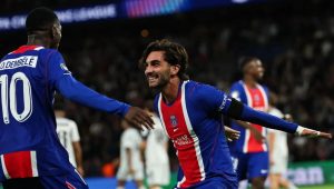 Torres hat-trick powers PSG to Champions League rout