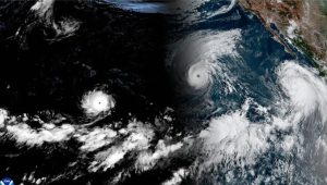 Pacific storms intensify under strong El Niño