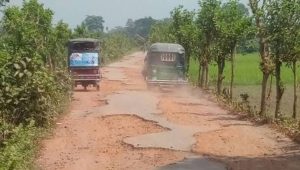Potholes plague Lakshmipur-Noakhali highway