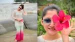 Puja Chery’s red hibiscus photos draw admiration from fans