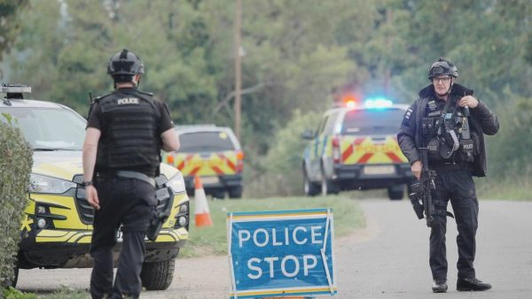 UK police arrest five over terror offences near US-used air base