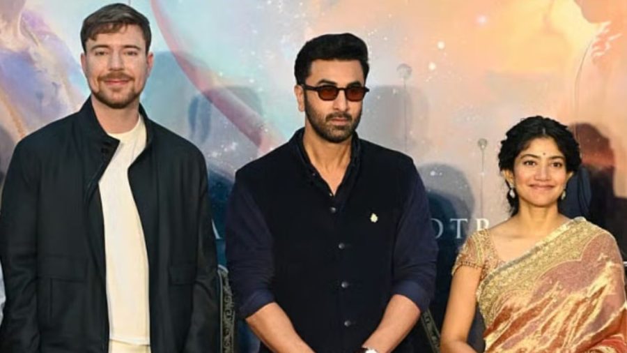 MrBeast chants ‘Jai Shri Ram’ with Ranbir at ‘Ramayana’ event