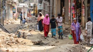Road digging in Dhaka: Work that never seems to end