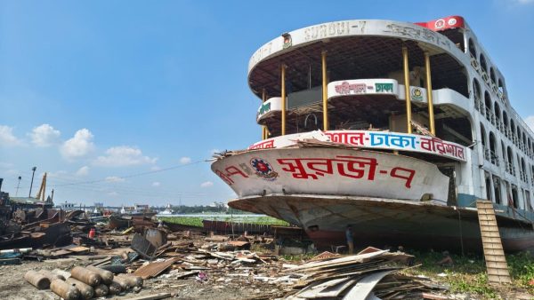 From river giants to scrap heaps