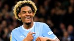 Samba scores twice on debut as Man City thrash Norwich